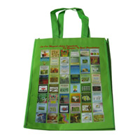 白银LB11覆膜无纺布广告袋